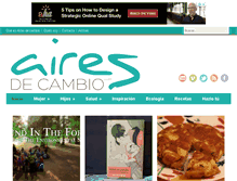 Tablet Screenshot of airesdecambio.com